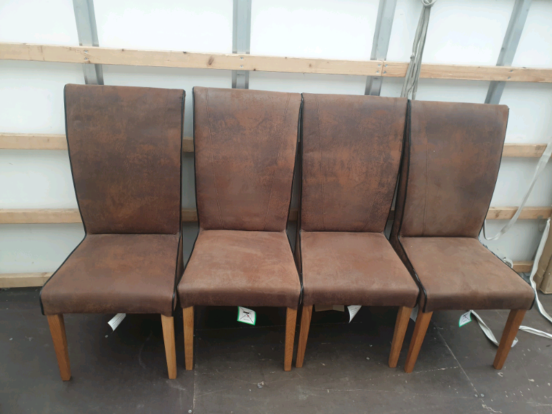 X4 suede dining chairs in Greenside, Tyne and Wear Gumtree