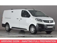 2020 Vauxhall Vivaro 2900 1.5TD Dynamic LWB L2 100PS Panel Van Diesel Manual