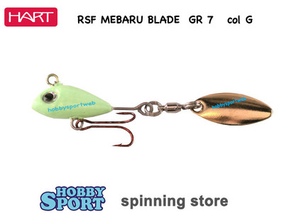 HART RSF MEBARU BLADE 7 GR COLOR G GLOW IHMBL7G SPINNING PERSICO REALE