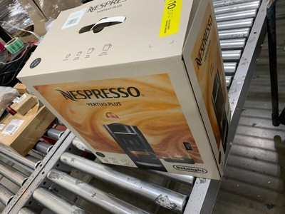 Nespresso Vertuo Plus Deluxe Coffee and Espresso Maker | De'Longhi, Matte Black