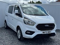 2022 Ford Transit Custom 2.0 300 EcoBlue Limited Crew Van Double Cab 5dr Diesel 