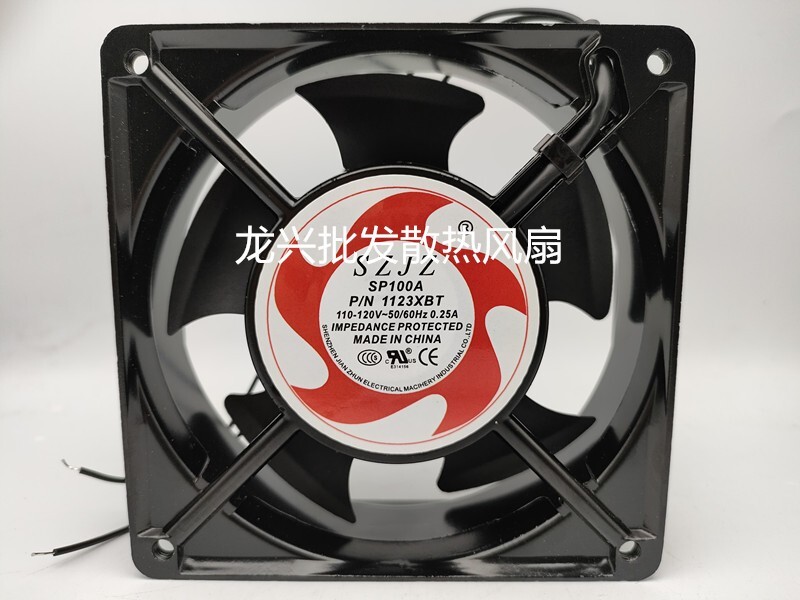 1 PCS SZJZ Fan SP100A P/N 1123XBT AC110-120V 12038 12cm 2