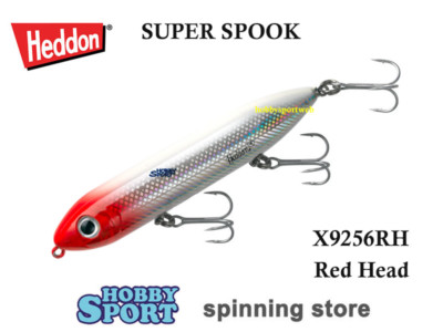 WTD SUPER SPOOK HEDDON 25 GR RH X9256RH 3 ANCORETTE MADE USA SPINNING MARE SERRA