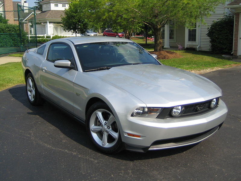 How many ford mustangs sold in 2010 #5