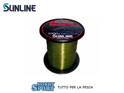 FILO MULINELLO  0,41 MM 1000 MT SUNLINE SIGLON CARP PER CARPFISHING