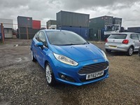 Ford Fiesta TITANIUM ulez blue petrol ulez compliant hpi all clear 2keys