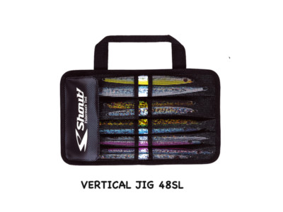 BORSA SHOUT 48SL  per ARTIFICIALI VERTICAL JIG   5 POSTI PESCA BARCA MARE
