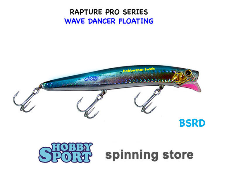 WAVE DANCER COLORE BSRD MINNOW RAPTURE 21 GR FLOAT 13 CM SPINNING MARE SPIGOLA