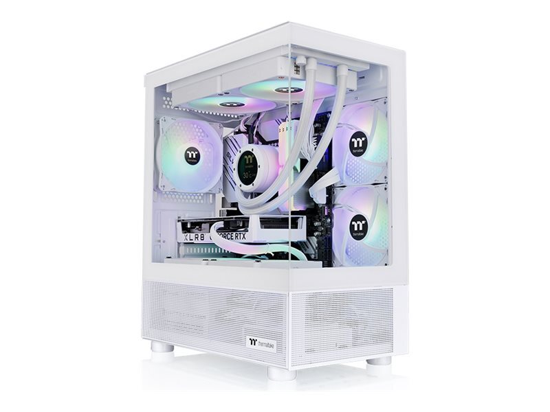 Thermaltake S200 TG ARGB Snow, Tower-Gehäuse weiß, Tempered Thermaltake S200 TG ARGB Snow, Tower-Gehäuse weiß, Tempered