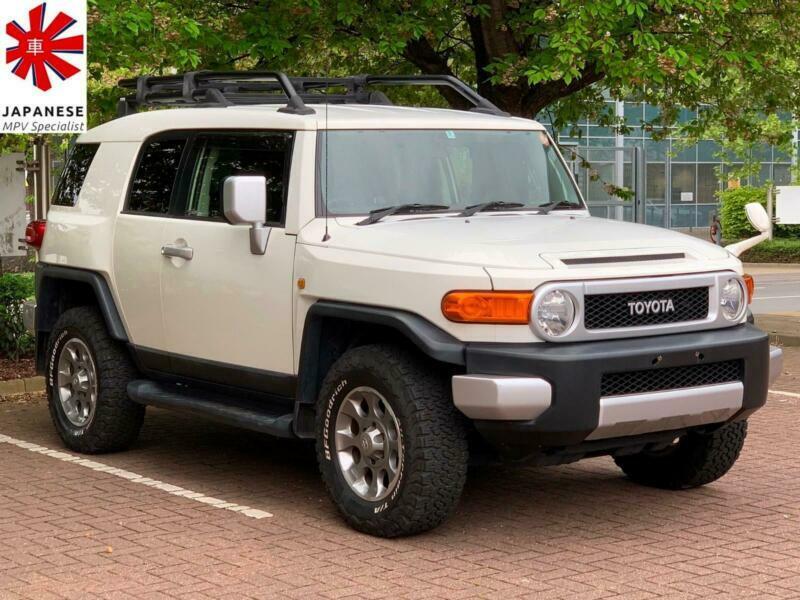 2012 12 Toyota Fj Cruiser 4 0 V6 Automatic 4x4 4wd White Roof