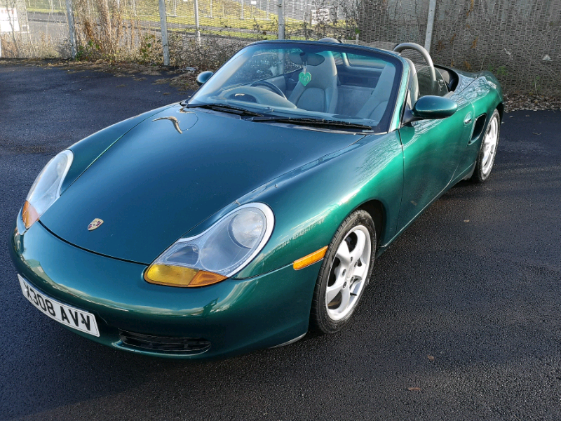 Porsche Boxster 2.7 , manual, forrest green, great service history