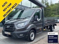 2026 Ford Transit 2.0 TDCI 130ps 350 SRW L4 Lwb 4.2 Metre Dropside with 12 Scree