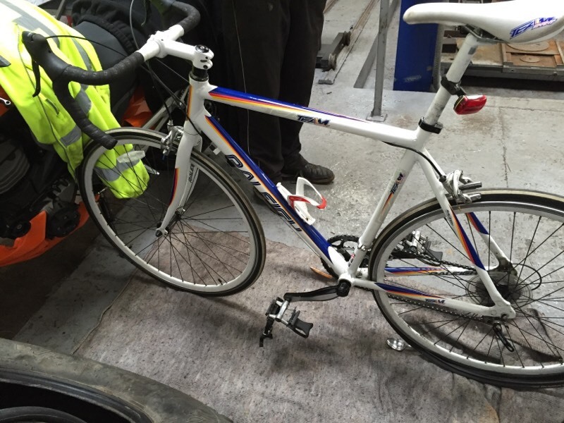 raleigh team sprint road bike