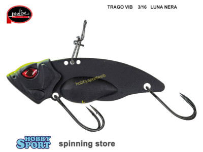 MOLIX TRAGO VIB 5 GR COLORE 37 LUNA NERA  3/16 OZ  SPINNING