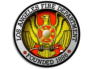 4x4 inch round los angeles city fire seal w