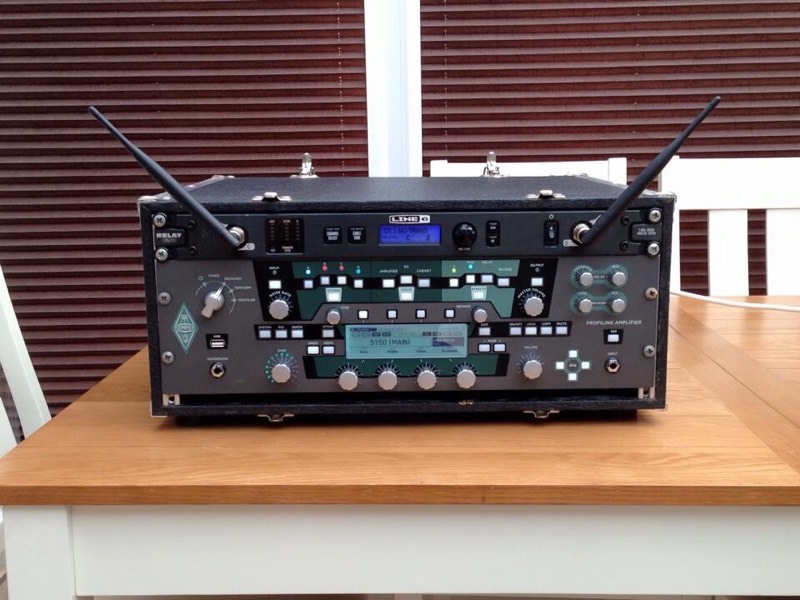 Kemper Unpowered Rack & Behringer FCB 1010 in Clifton