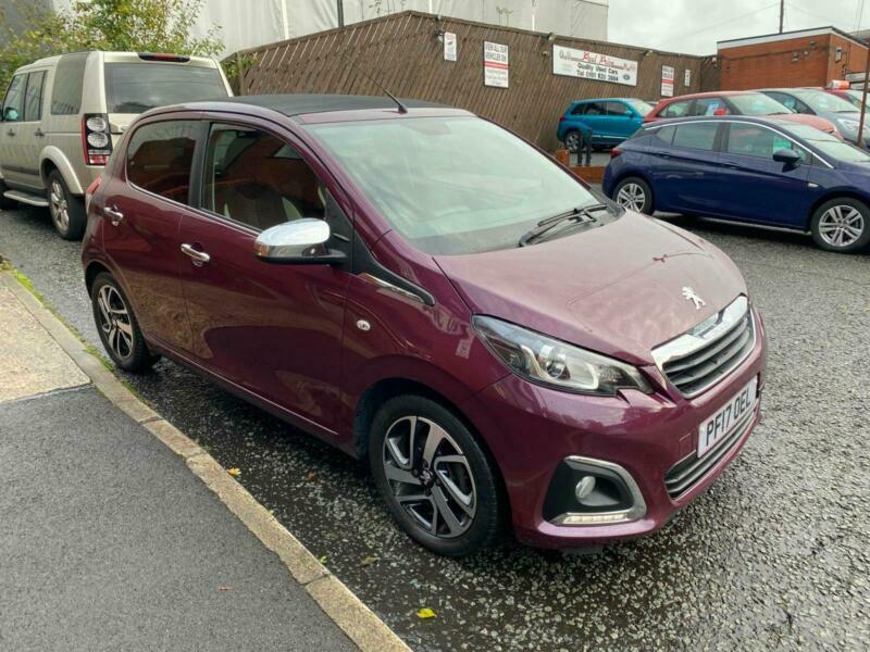2017 Peugeot 108 1.0 Allure 5dr Auto Convertible HATCHBACK Petrol