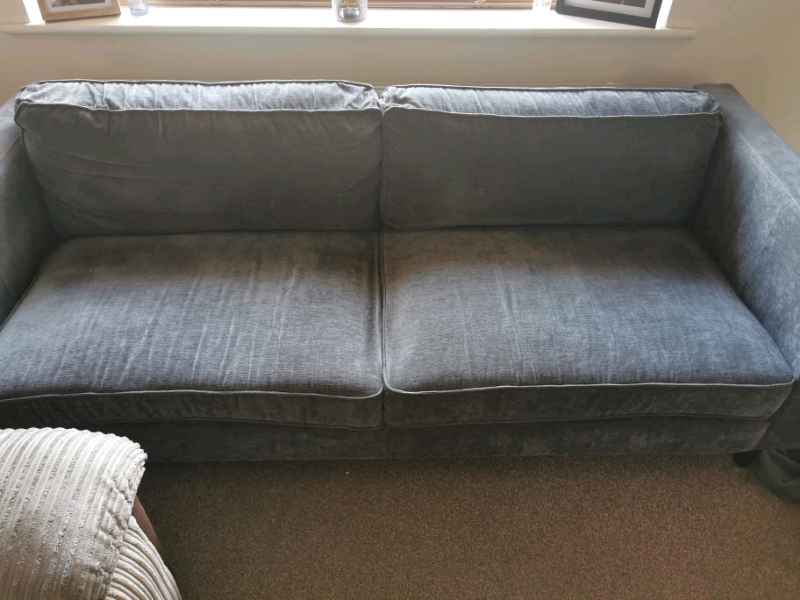 Charcoal 3 seater sofa in StokeonTrent, Staffordshire Gumtree