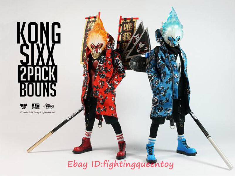 JT Studio KONG & SIXX (Goku & Six-ear Monkey) 1/6 Scale 2