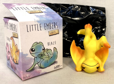 Miyo's Mystic Musings LITTLE EMBERS Series 2 Headstand SCORCH Dragon Mini Figure