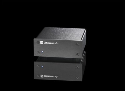 Lehmannaudio Black Cube II - Phono Verstärker - Schwarz - High End Qualität