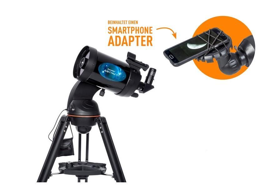 CELESTRON Astro Fi 5 Wi-Fi SCT Schmidt-Cassegrain GoTo Telescope 125/1250mm