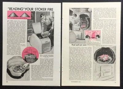 Operation 1945 Pictorial “reading Your Stoker Fire” Howto Info