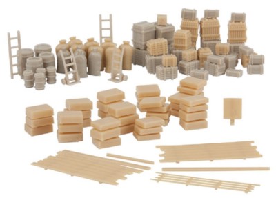 HO Scale Walthers SceneMaster 949-4151 Freight Loads (146) pcs