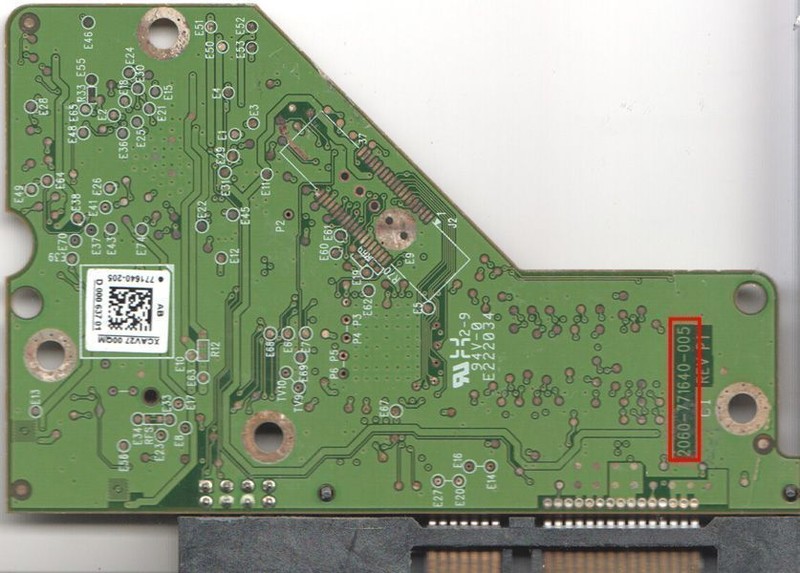 Купить Controllore WD10EADS 00M2B0 Disco Rigido Elettronica 2060 701640 002 (Вну