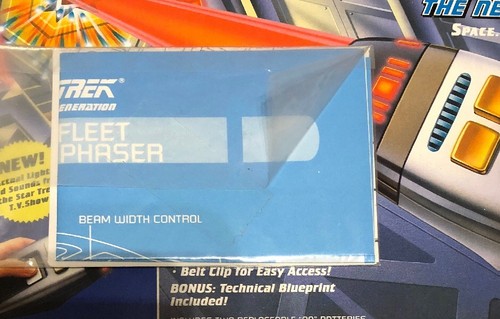 1994 Star Trek The Nest Generation Playmates Type 1 Phaser In Original Box Works