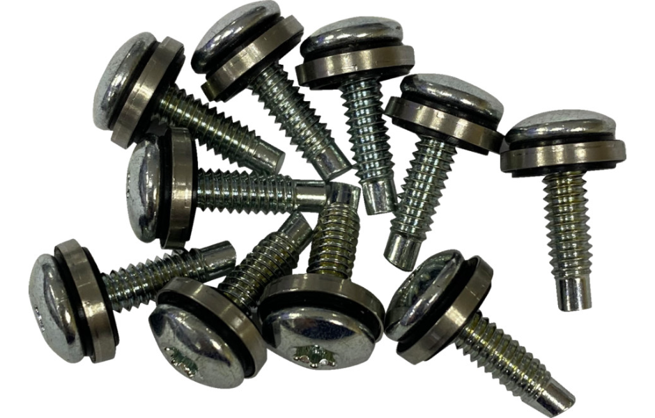Fuel Pump Top Plate Mounting Screws Harley FXST FLST 02-07 FLHT 1311D (10 Pack)