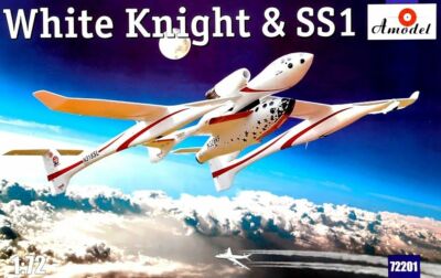 Amodel 72201 White Knight & SS1 Aircraft, 1/72 scale plastic model kit
