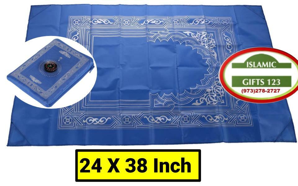[2] Pocket Prayer Mat Islamic Prayer Rug Islamic wedding favor Ramadan Decor EID