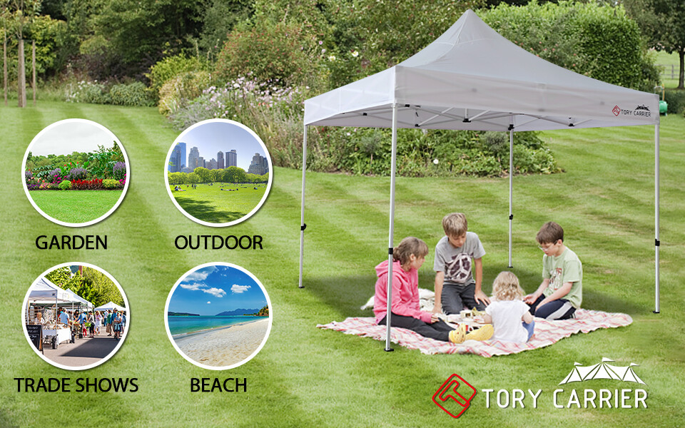 CANOPY Outdoor Pop up Waterproof Canopy Tent Removable Sidewalls 10x10FT/10X15FT