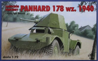 Panhard 178 Wz 1940 Corrazzata Auto 1/72 Kit Modello RPM 72304