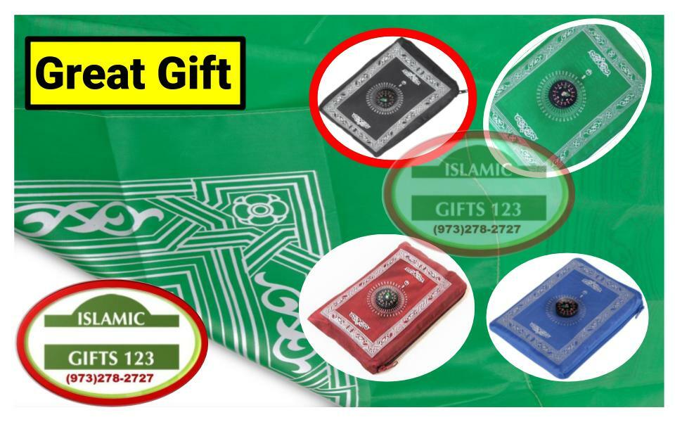 [2] Pocket Prayer Mat Islamic Prayer Rug Islamic wedding favor Ramadan Decor EID