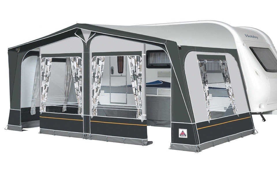 Dorema Daytona Full Caravan Awning Size 13 950975 Charcoal/Grey