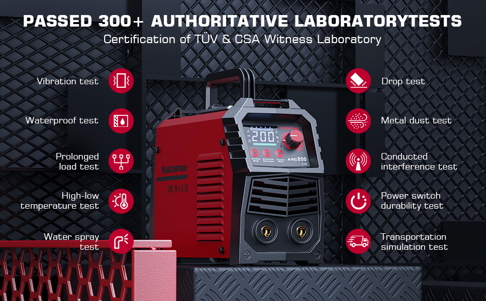 Stick Welder 200A ARC/Lift TIG Welding Machine IGBT Inverter 110/220V MMA Welder