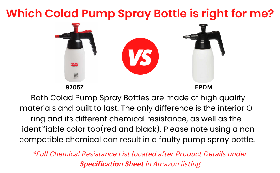 Colad Pump Spray Bottle 1000ml Atomizer Garden, Garage, Autobody & Household