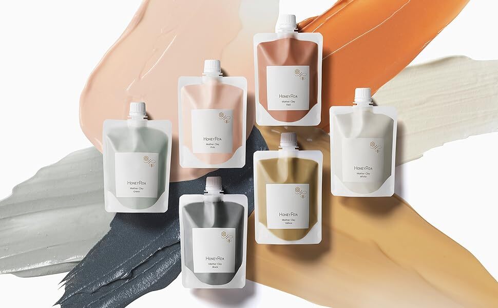 HONEY ROA Mother Clay Mask 6 Types Aging Pore Dry Oily Skin