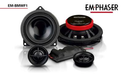 EMPHASER EM-BMWF1 10 cm Lautsprecher Set für BMW 2er F2x/F4x/F87 Tür vorn 