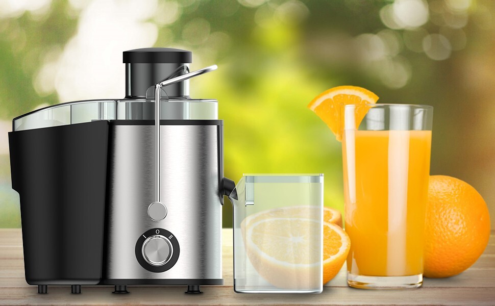 THE BEST 3 Speed Juicer Extractor, Easy to clean stainless steel