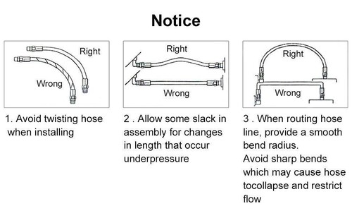 10Ft 3/8" Braided Stainless Fuel Line Filler Feed Hose+10pcs AN6 Fitting Kits