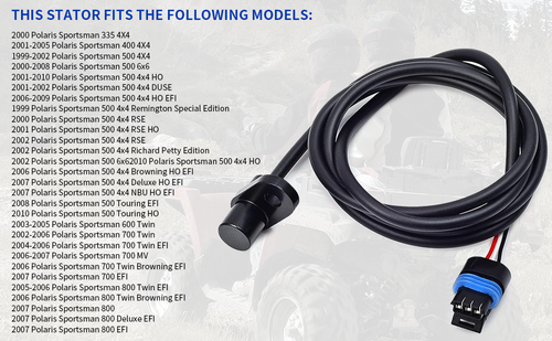 Hall Effect Speed Sensor For Polaris Sportsman 335 400 500 600 700 800 4010298