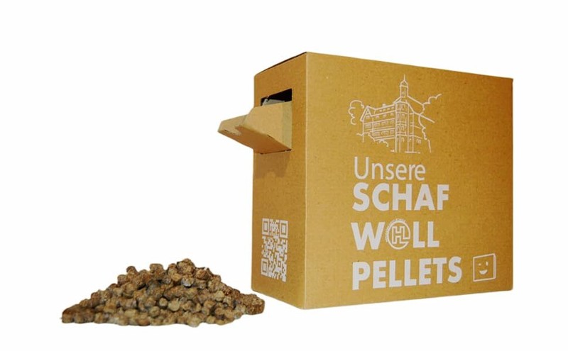 agrar-store Schafwollpellets Bio Universal Langzeitdünger aus Schafwolle 1-10Kg