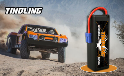 2pcs  11.1V 100C 5000mAh 3S Lipo Battery With EC5 For RC Car Truck Buggy 