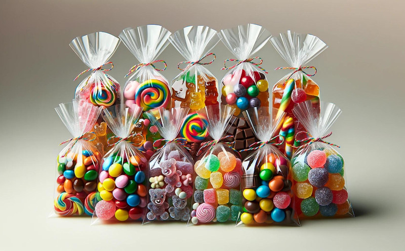 Kreuzbodenbeutel SÃ¼ÃIgkeite TÃ¼Te Candy Bar TÃ¼Ten CellophantÃ¼Te Transparent 30 MÂµ