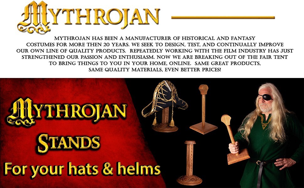 Helmet Stand Wooden Display Armor Roman Spartan Greek Armour Headgear 14.5 Inch