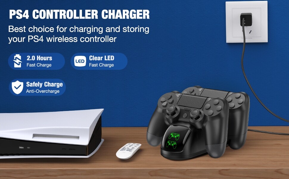 PS4 Controller Charger Dock ,PS4 Controller Charger Station for Playstation 4