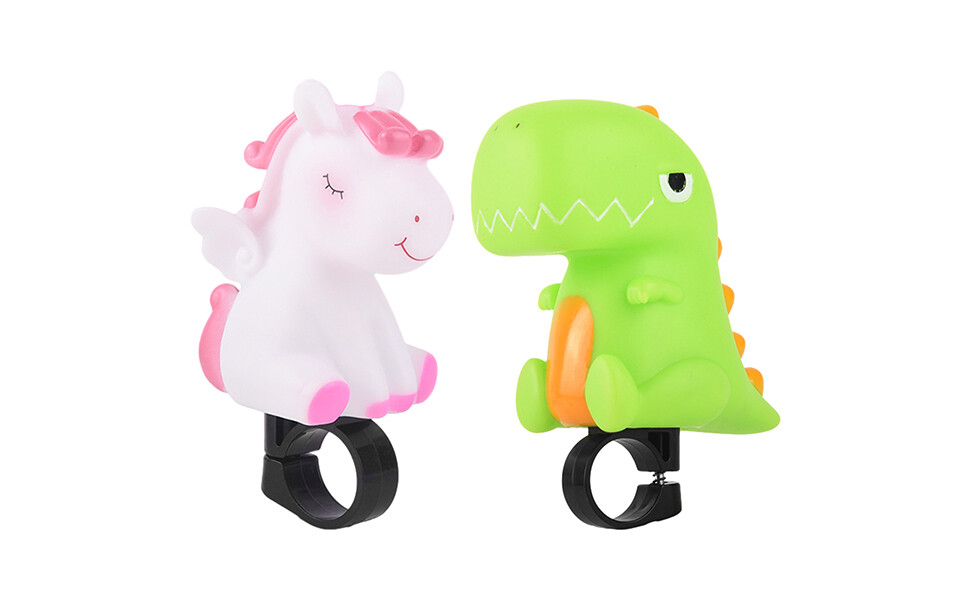 Squeeze Horn Dinosaur Bike Bell, Bicycle Honker, Kids Bike Horn